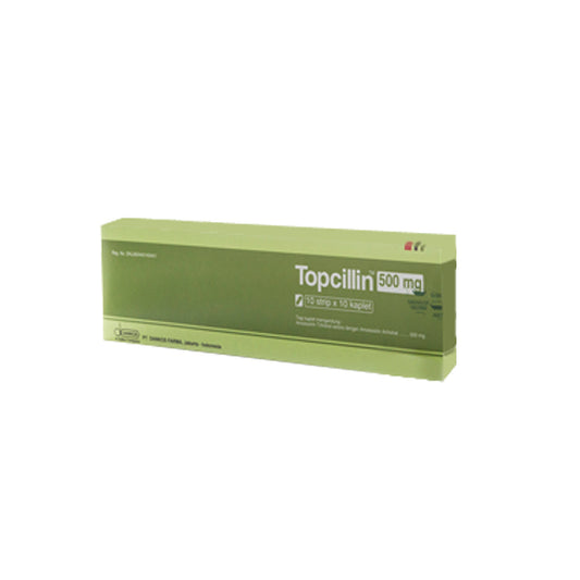 Topcillin 500 mg 10 Kaplet