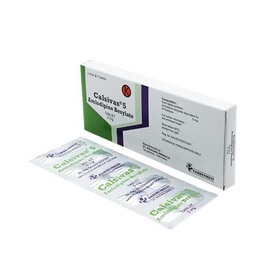 Calsivas 5 mg 10 Tablet