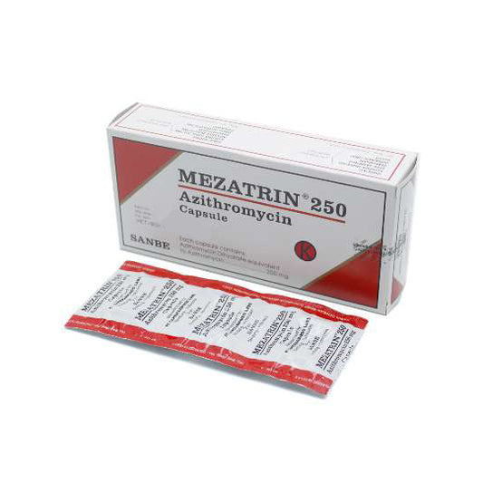 Mezatrin 250 mg 6 Kapsul