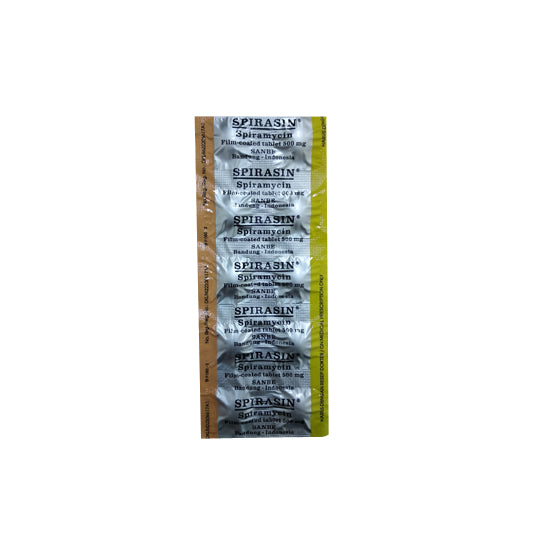 Spirasin 500 mg 10 Tablet