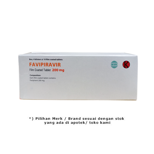 Favipiravir 200 mg 10 Tablet