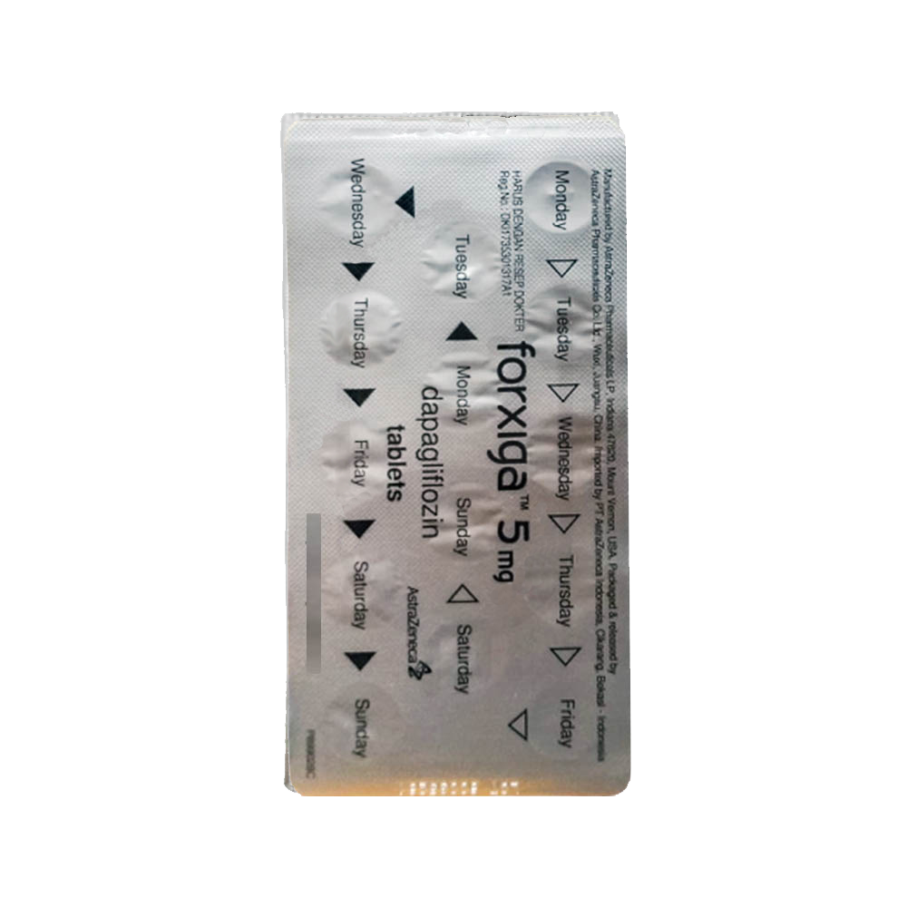 Forxiga 5 mg 14 Tablet