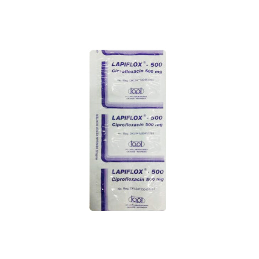 Lapiflox 500 mg 6 Kaplet