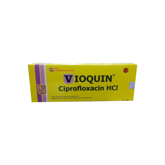 Vioquin 500 mg 10 Kaplet