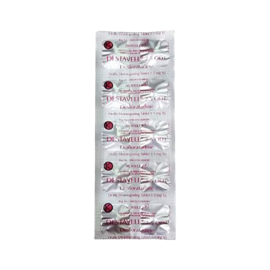 Destavell 2.5 mg ODT 10 Tablet