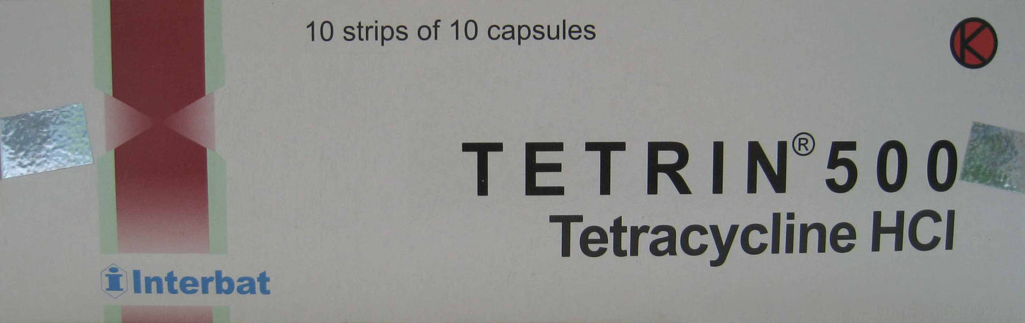 Tetrin 500 mg 10 Kapsul