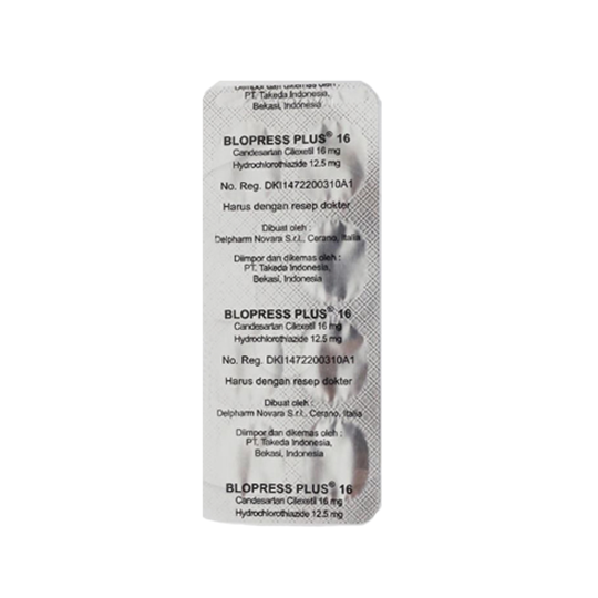 Blopress Plus 16 mg/12.5 mg 7 Tablet