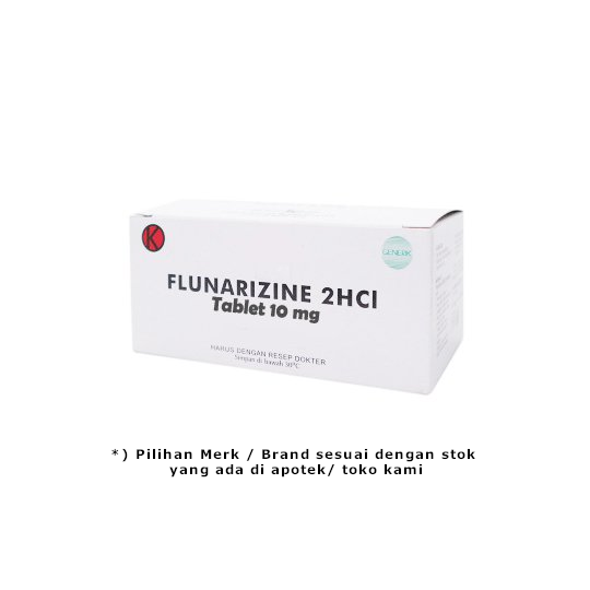 Flunarizine 10 mg 10 Tablet – Bali Pharmacy