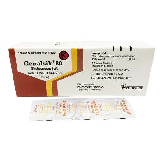 Genalsik 80 mg 10 Tablet