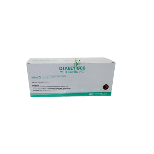 Diabit 500 mg 10 Tablet