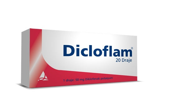 Dicloflam 50 mg 10 Tablet