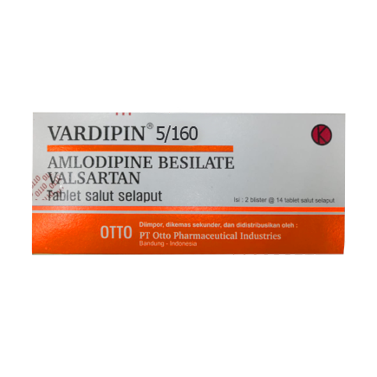 Vardipin 5/160 mg 14 Tablet