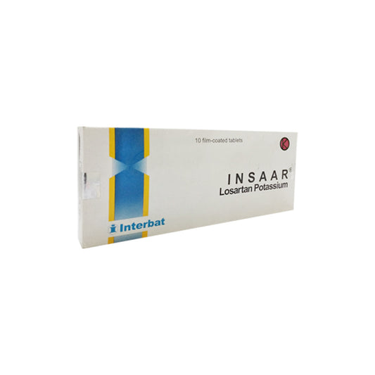 Insaar 50 mg 10 Tablet