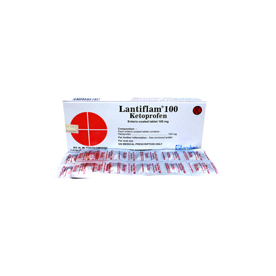 Lantiflam 100 mg 10 Tablet