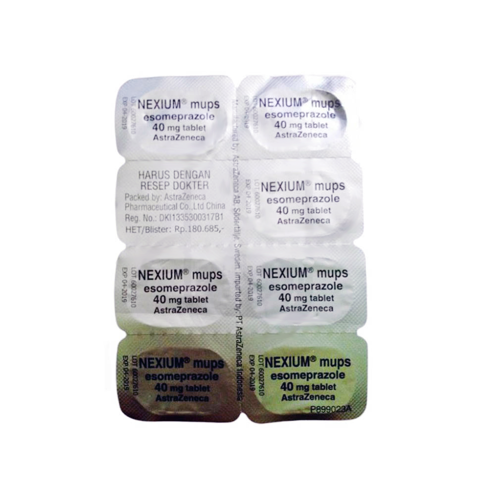 Nexium Mups 40 mg 7 Tablet