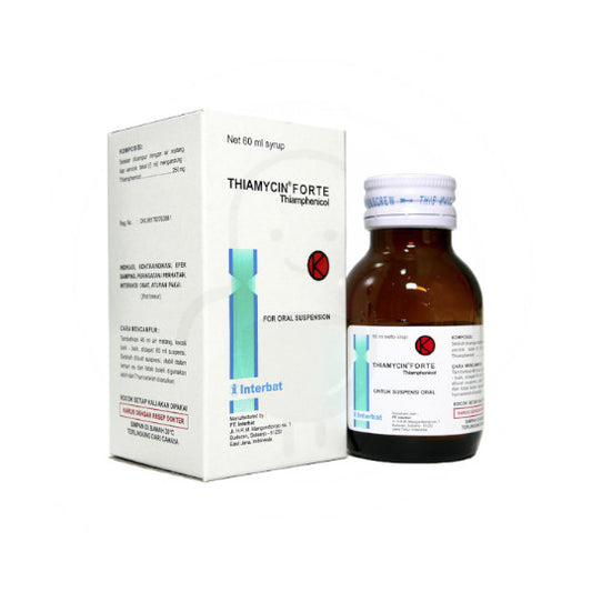 Thiamycin Forte 250 mg/ 5 ml Dry Sirup 60 ml