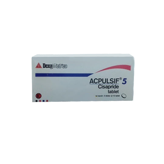 Acpulsif 5 mg 10 Tablet