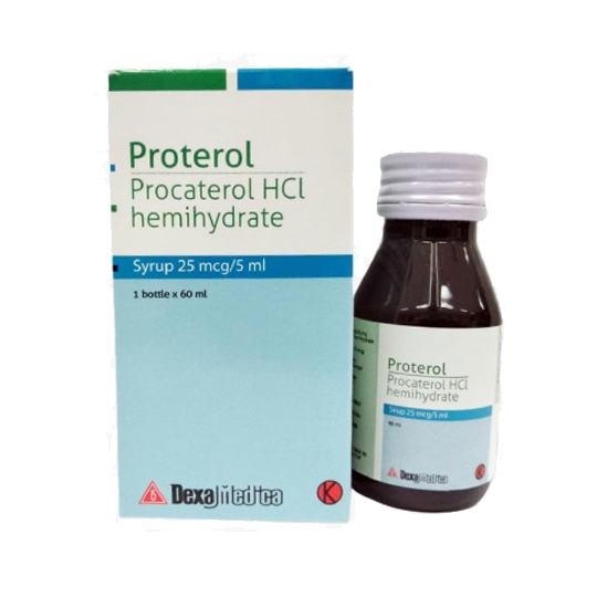 Proterol Syrup 25 mcg/5 ml 60 ml