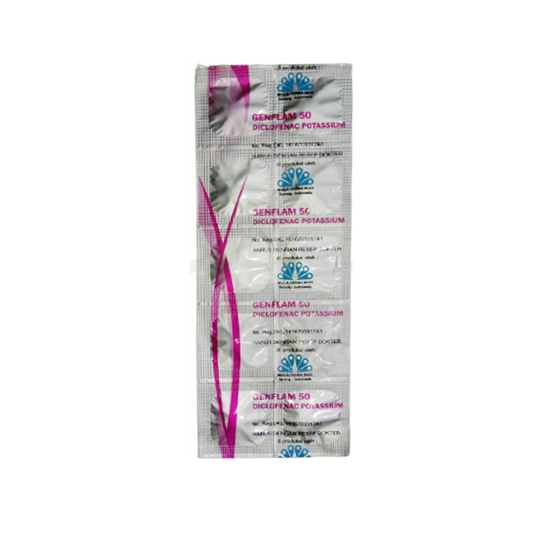 Genflam 50 mg 10 Tablet