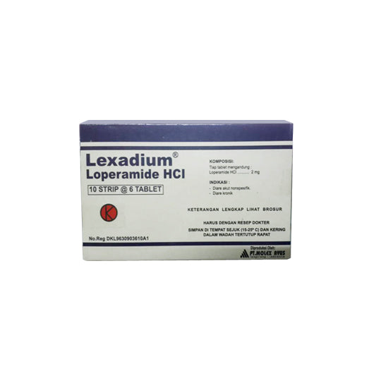 Lexadium 2 mg 6 Tablet – Bali Pharmacy