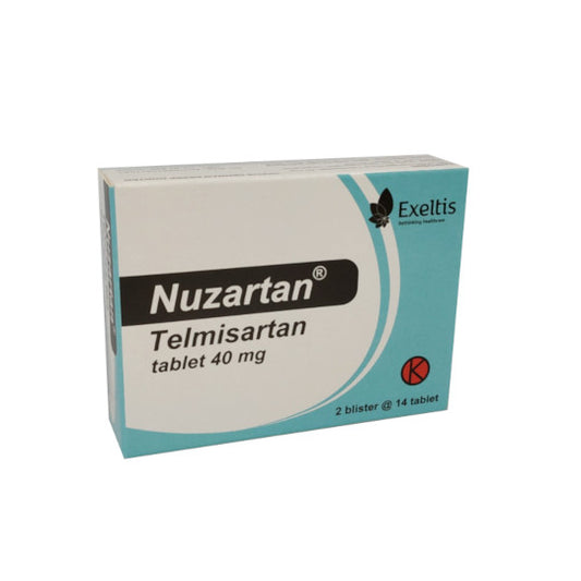 Nuzartan 40 mg 14 Tablet