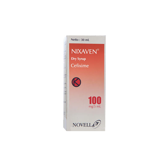 Nixaven Dry Syrup 100 mg/5 ml 30 ml