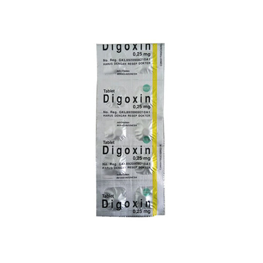 Digoxin 0.25 mg 10 Tablet