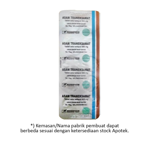 Asam Traneksamat 500 mg 10 Tablet