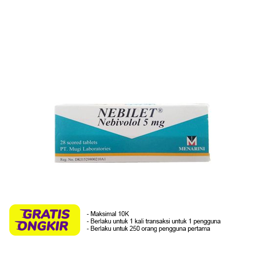 Nebilet 5 mg 14 Tablet