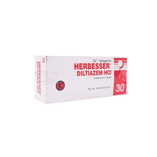 Herbesser 30 mg 10 Tablet