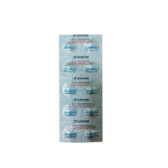 Sinral 5 mg 10 Tablet