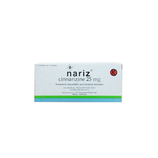 Nariz 25 mg 10 Tablet