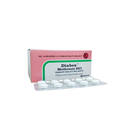 Diabex 500 mg 10 Tablet