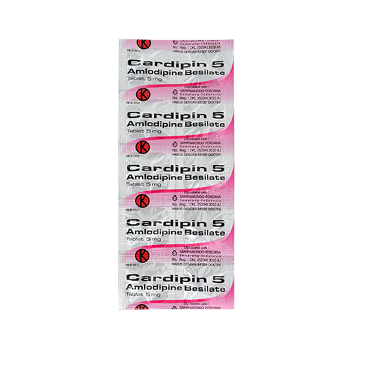 Cardipin 5 mg 10 Tablet