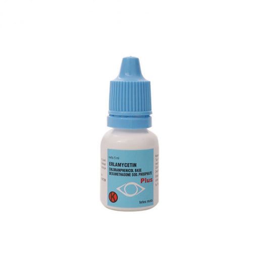 Erlamycetin Plus Eye Drops 5 ml