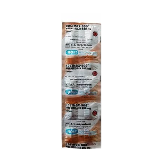 Holimox 500 mg 10 Tablet