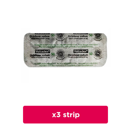 Voltadex 50 mg 3 Strip (10 Tablet/Strip) - Hemat Borongan