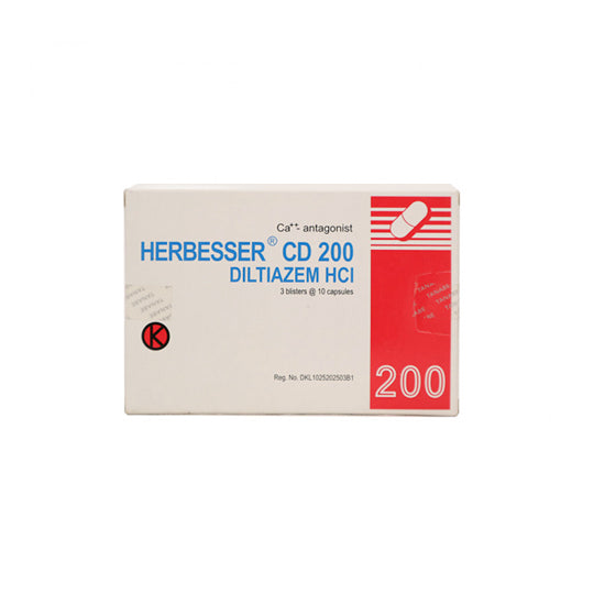 Herbesser CD 200 mg 10 Kapsul