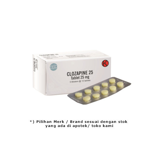 Clozapin 25 mg Tablet