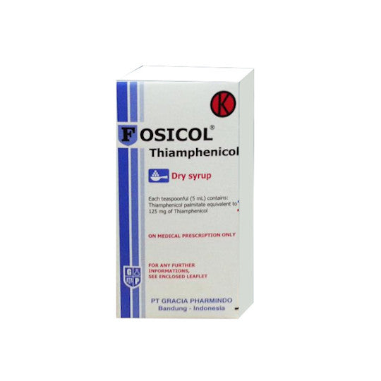 Fosicol 125 mg/5 ml Dry Sirup 60 ml