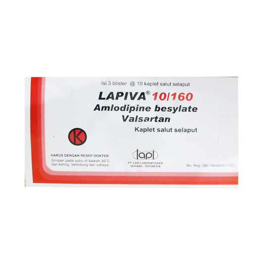 Lapiva 10/160 mg 10 Tablet