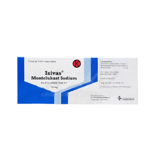 Isivas 10 mg 10 Tablet