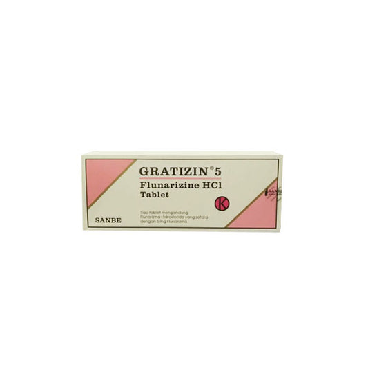 Gratizin 5 mg 10 Tablet