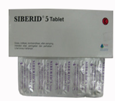 Siberid 5 mg 10 Tablet