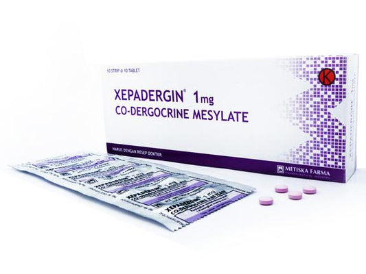 Xepadergin 1 mg 10 Kaplet