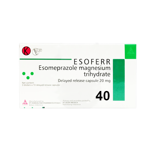 Esoferr 40 mg 10 Kapsul