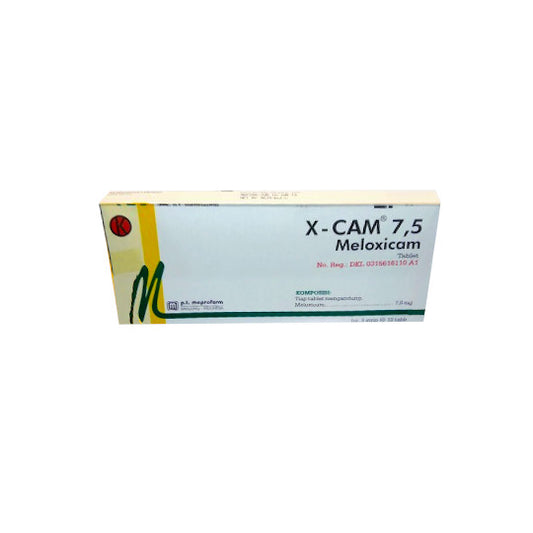 X-Cam 7.5 mg 10 Tablet