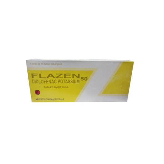 Flazen 50 mg 10 Tablet