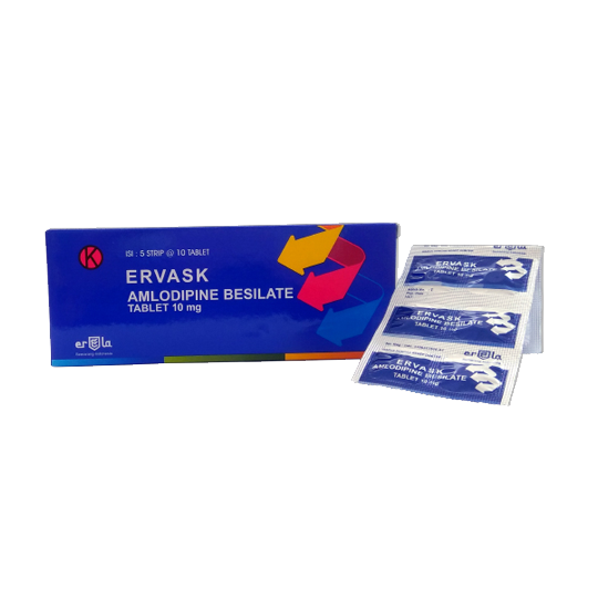 Ervask 10 mg 10 Tablet