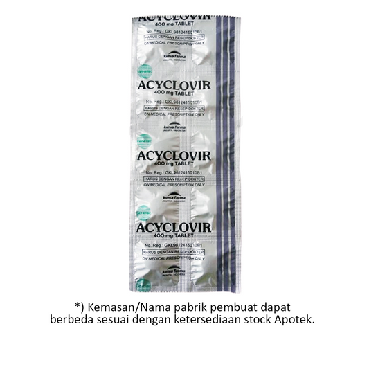 Acyclovir 400 mg 10 Tablet